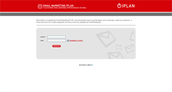 Desktop Screenshot of emailmarketing.iplan.com.ar